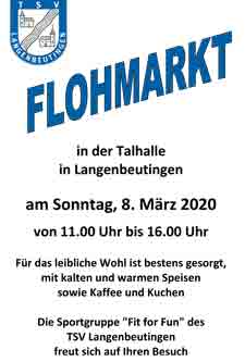 Flohmarkt TSV Langenbeutingen