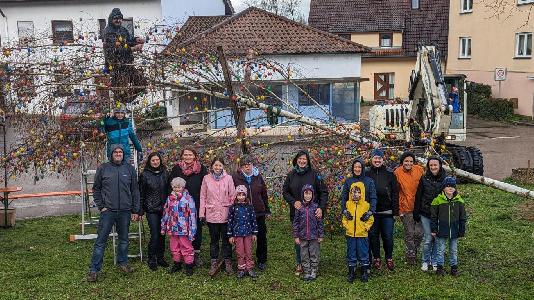 Unser Osterbaum 2023