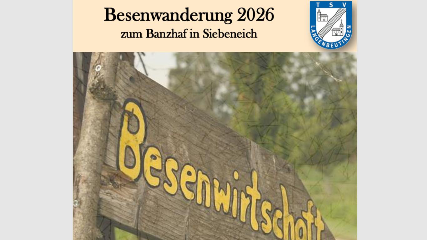 Besenwanderung 2026